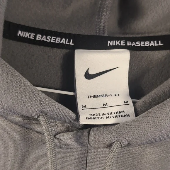 Nike Therma Fit Gray Hoodie Size Medium New with tags - Picture 9 of 11